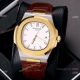 Buy Knockoff Patek Philippe Nautilus Watches 2-Tone Leather Strap (5)_th.jpg